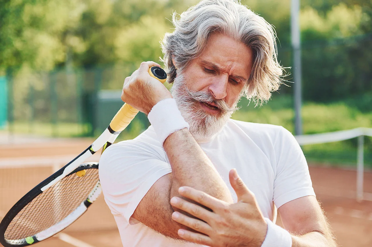 Pickleball elbow and tennis elbow lateral epicondylitis treatment at Rally Point Health and Rehab in Markham ON